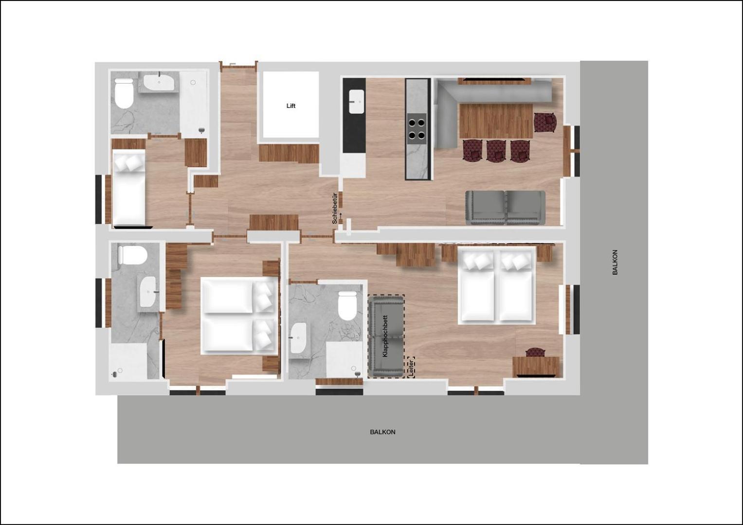 Hofgut Apartment&Lifestyle Resort Wagrain Chambre photo