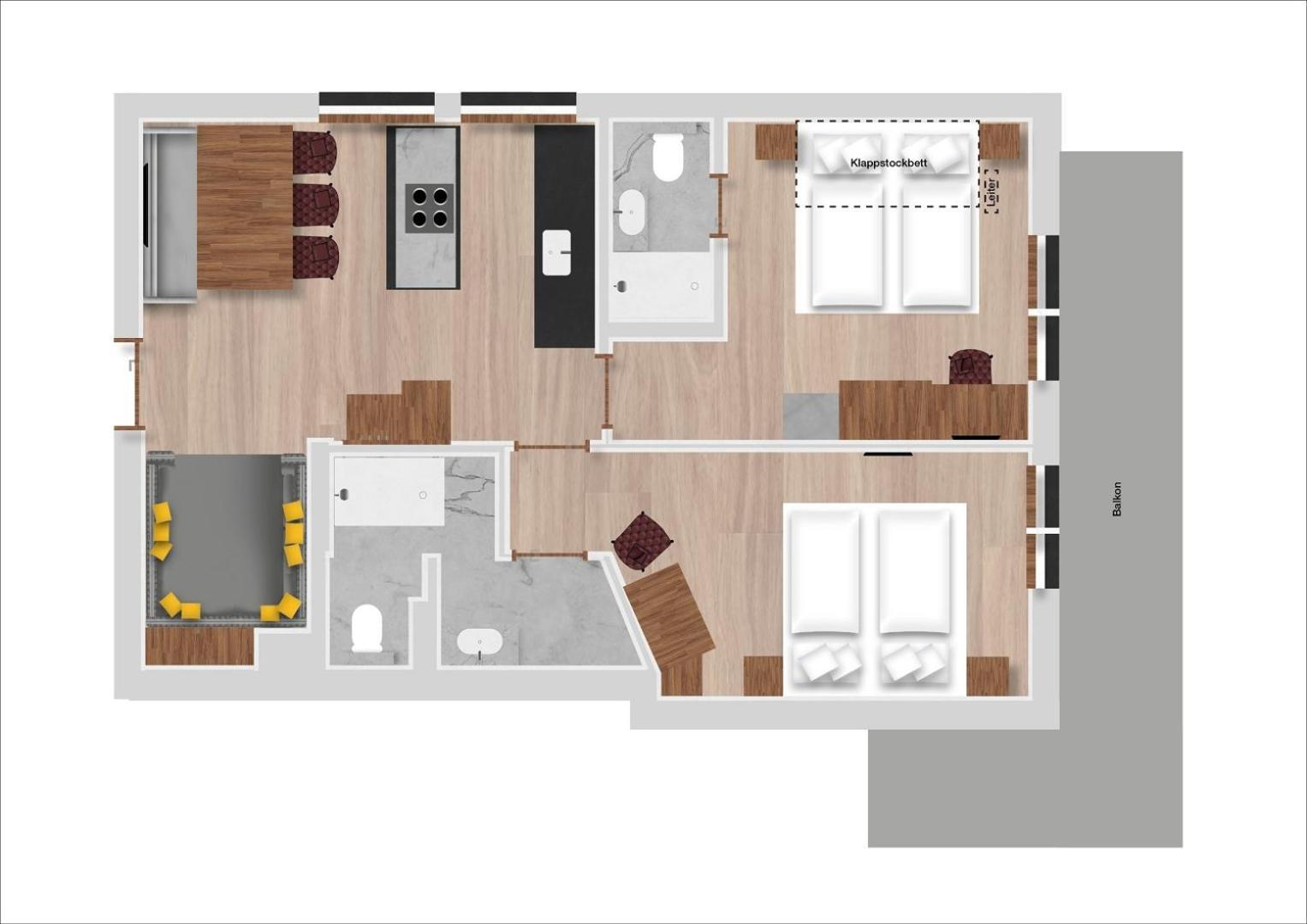 Hofgut Apartment&Lifestyle Resort Wagrain Chambre photo