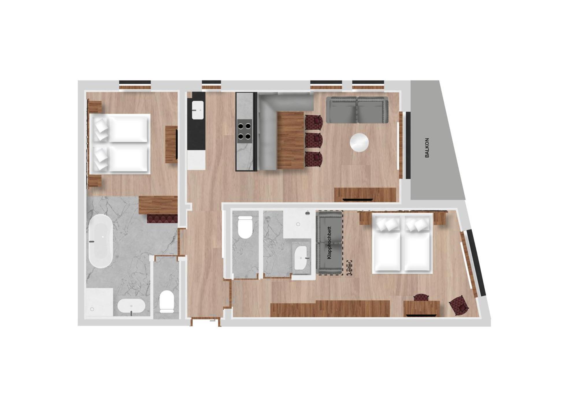 Hofgut Apartment&Lifestyle Resort Wagrain Chambre photo