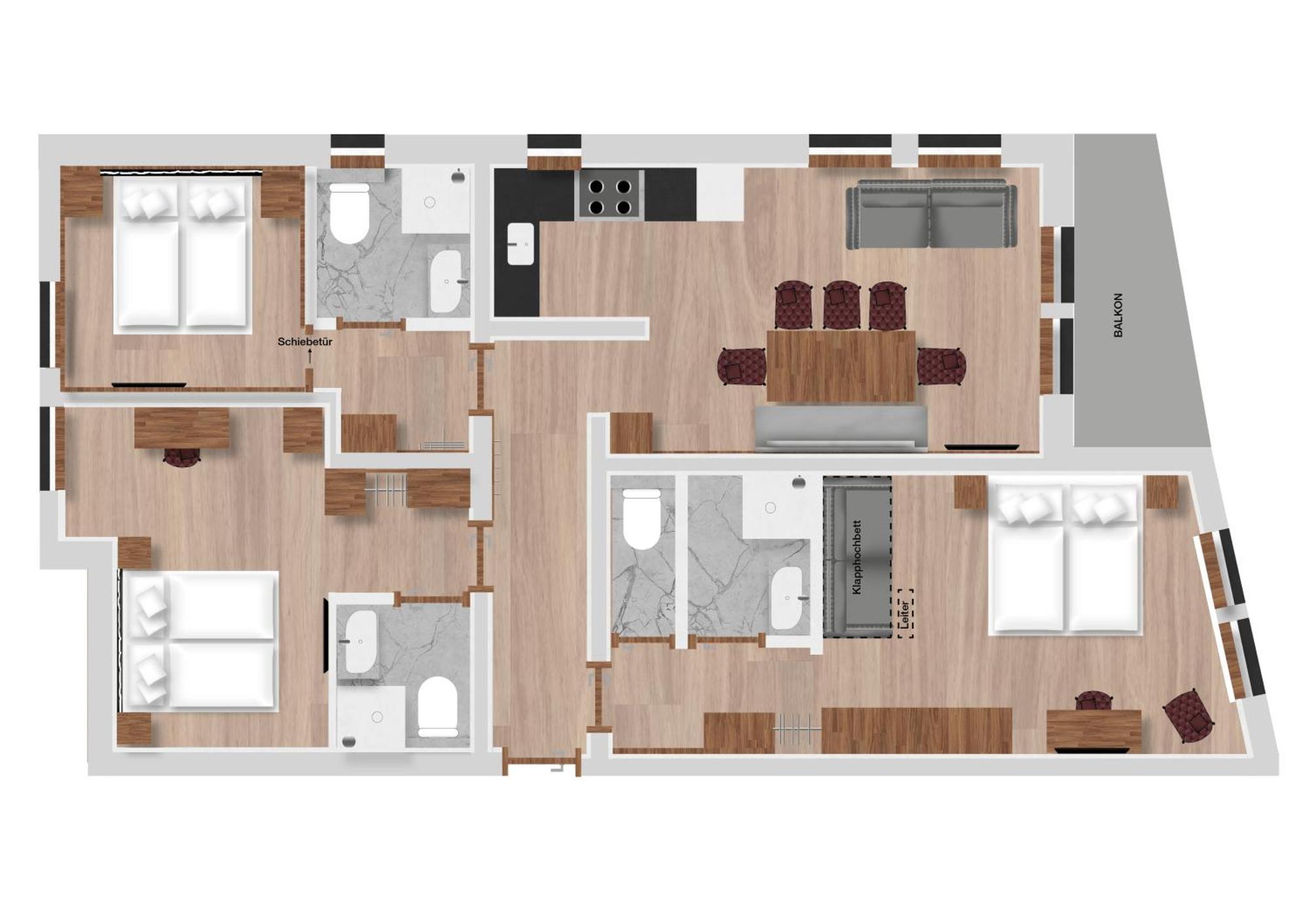 Hofgut Apartment&Lifestyle Resort Wagrain Chambre photo